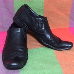 Guess Leather Slip on Shoes